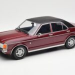 Ford Granada Mk1 Metaliczny Ciemny Czerwony Matowy Czarny MCG 1:18 MCG18393