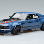 Ford Mustang Boss Cobra Ruffian Cars Niebieski GT Spirit 1:18