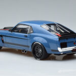 Ford Mustang Boss Cobra Ruffian Cars Niebieski GT Spirit 1:18 - image 5 of 6