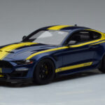 Ford Mustang S550 Shelby Super Snake Niebieski GT Spirit 1:18