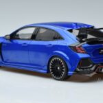 Honda Civic FK8 Type R Mugen Niebieski Otto 1:18 OT987 Żywica - image 7 of 7