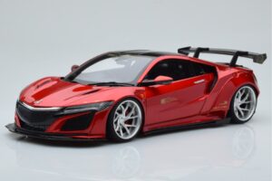 Honda NSX NC1 Liberty Walk Candy Czerwony GT Spirit 1:18