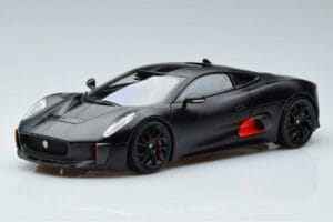 Jaguar C-X75 Czarny Almost Real 1:18 810605 Metal
