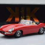 Jaguar E-Type Series 1 Roadster Czerwony KK-Scale 1:18 - image 6 of 6
