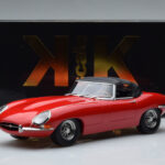Jaguar E-Type Series 1 Roadster Czerwony KK-Scale 1:18 - image 6 of 6
