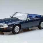 Jaguar XJS V12 Kabriolet Niebieski Metalik Limitowana Edycja Norev 1:18 182636 Metal