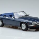 Jaguar XJS V12 Kabriolet Niebieski Metalik Limitowana Edycja Norev 1:18 182636 Metal - image 4 of 6