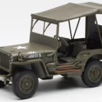 Jeep Willys Z Plandeką UT Models 1:18