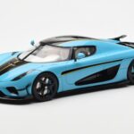 Koenigsegg Regera Baby Niebieski GT Spirit 1:18