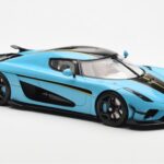 Koenigsegg Regera Baby Niebieski GT Spirit 1:18 - image 4 of 6