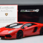 Lamborghini Aventador LP700-4 Andromeda Czerwony AUTOart 1:18 - image 10 of 10