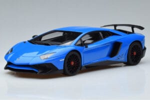 Lamborghini Aventador LP750-4 SV Niebieski AUTOart 1:18 74559 Kompozyt