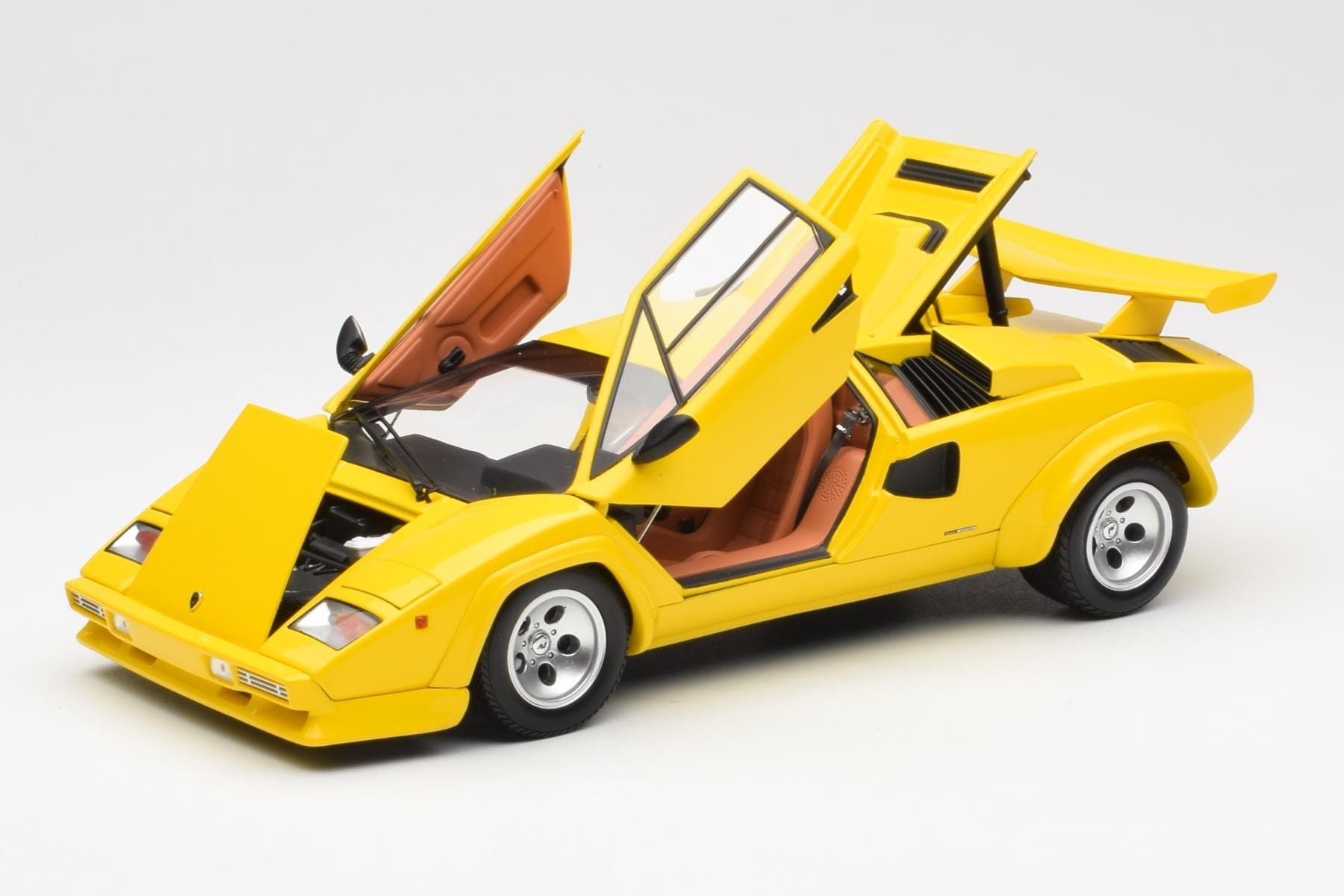 Lamborghini Countach LP 5000 Quattrovalvole Żółty Kyosho 1:18 08320Y Metal — zdjęcie 2 z 8
