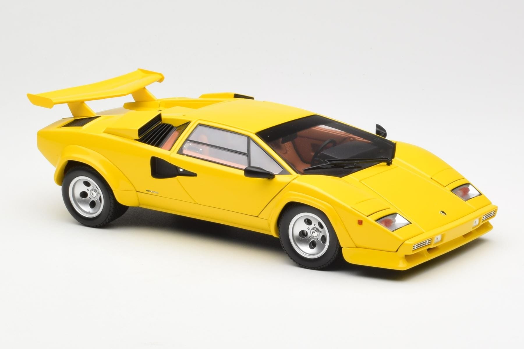 Lamborghini Countach LP 5000 Quattrovalvole Żółty Kyosho 1:18 08320Y Metal — zdjęcie 6 z 8