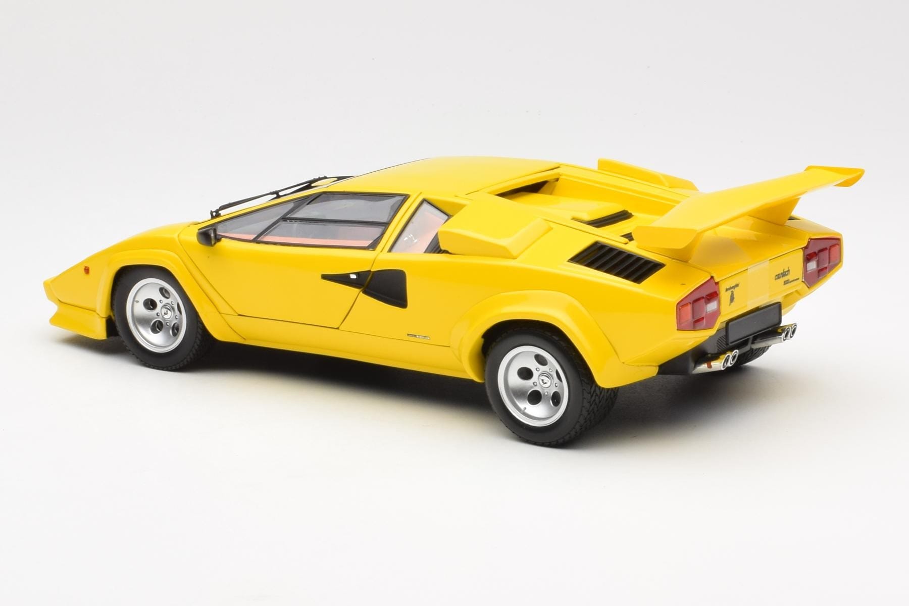 Lamborghini Countach LP 5000 Quattrovalvole Żółty Kyosho 1:18 08320Y Metal — zdjęcie 7 z 8