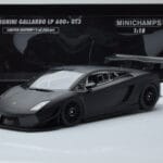 Lamborghini Gallardo LP600+ GT3 Matowy Czarny Minichamps 1:18 - image 6 of 6