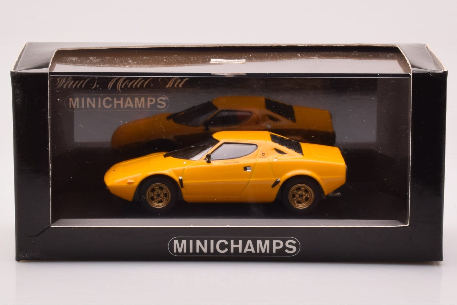 Lancia Stratos Żółty Minichamps 1:43 430125020 Metal — zdjęcie 4 z 4