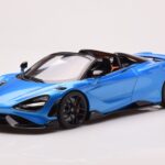 McLaren 765LT Spider Niebieski GT Spirit 1:18