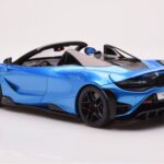 McLaren 765LT Spider Niebieski GT Spirit 1:18 - image 5 of 6