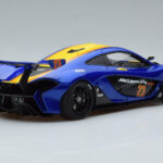 McLaren P1 GTR Niebieski Z Żółtymi Paskami AUTOart 1:18 - image 3 of 7