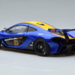 McLaren P1 GTR Niebieski Z Żółtymi Paskami AUTOart 1:18 - image 6 of 7