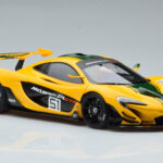 McLaren P1 GTR Żółty Z Zielonymi Paskami AUTOart 1:18 - image 5 of 7