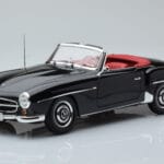 Mercedes 190 SL W121 Kabriolet Czarny Minichamps 1:18