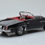 Mercedes 190 SL W121 Kabriolet Czarny Minichamps 1:18 - image 3 of 8