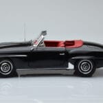 Mercedes 190 SL W121 Kabriolet Czarny Minichamps 1:18 - image 4 of 8
