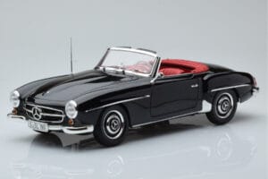 Mercedes 190 SL W121 Kabriolet Czarny Minichamps 1:18 100037030