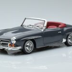 Mercedes 190 SL W121 Roadster Szary Norev 1:18 183402 Metal