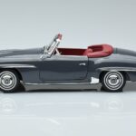 Mercedes 190 SL W121 Roadster Szary Norev 1:18 183402 Metal - image 4 of 8
