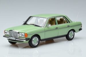 Mercedes 200 W123 Zielony Norev 1:18 183796 Metal