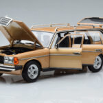 Mercedes 200T S123 AMG Package Beżowy Norev 1:18 - image 2 of 9