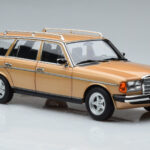 Mercedes 200T S123 AMG Package Beżowy Norev 1:18 - image 6 of 9
