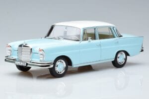 Mercedes 220 S W111 Niebieski Norev 1:18 183920 Metal