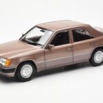 Mercedes 230E W124 Rosewood Metallic Dealer Edition Norev 1:18 B66040697