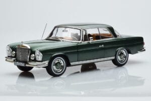 Mercedes 250 SE Coupe W111 Zielony Metalik Edycja Limitowana Norev 1:18 183764 Metal