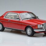 Mercedes 280 CE C123 Czerwony Otto 1:18 OT145 Żywica - image 4 of 6