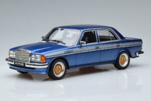 Mercedes 280 E AMG W123 Niebieski Otto 1:18 OT221 Żywica