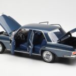 Mercedes 280 SE W108 Ciemnoniebieski Metalik Norev 1:18 183534 - image 5 of 8