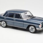Mercedes 280 SE W108 Ciemnoniebieski Metalik Norev 1:18 183534 - image 6 of 8