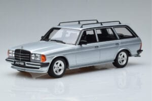 Mercedes 280 TE AMG S123 Srebrny Otto 1:18 OT246 Żywica