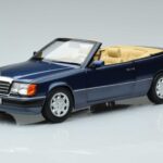 Mercedes 300 CE-24 A124 Kabriolet Nautical Niebieski Limitowana Edycja Norev 1:18 183879 Metal