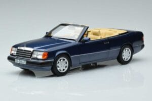 Mercedes 300 CE-24 A124 Kabriolet Nautical Niebieski Limitowana Edycja Norev 1:18 183879 Metal