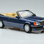 Mercedes 300 CE-24 A124 Kabriolet Nautical Niebieski Limitowana Edycja Norev 1:18 183879 Metal - image 5 of 7