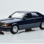 Mercedes 300 CE-24 C124 Coupe Nautical Niebieski Limitowana Edycja Norev 1:18 183882 Metal