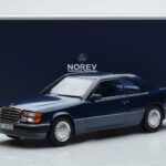 Mercedes 300 CE-24 C124 Coupe Nautical Niebieski Limitowana Edycja Norev 1:18 183882 Metal - image 7 of 7