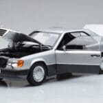 Mercedes 300 CE-24 C124 Coupe Srebrny Norev 1:18 183880 Metal - image 2 of 7