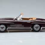 Mercedes 300 SL W198 Roadster Czerwony Norev 1:18 - image 5 of 8